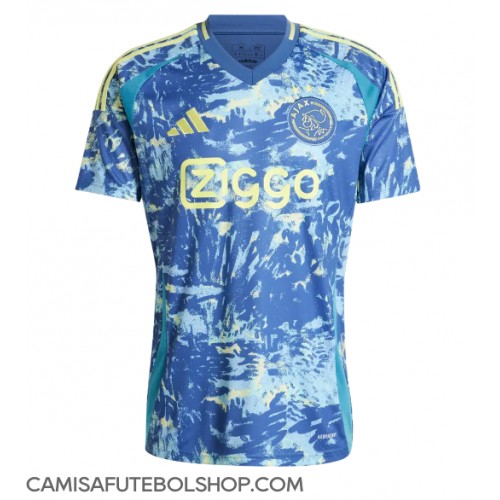 Camisa de time de futebol Ajax Replicas 2º Equipamento 2024-25 Manga Curta